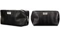 NYX Professional Makeup Black Croc-Embossed Cosmetic Bag